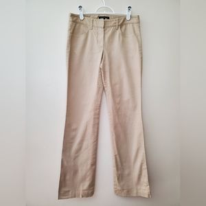 Theory Khaki Bootcut Pants